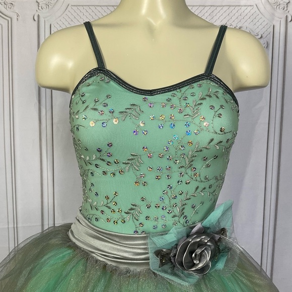 Curtain Call Costumes Style E1189 “Julep Beauty” Girls Sz CLA Ballet Dress TuTu - Picture 3 of 9